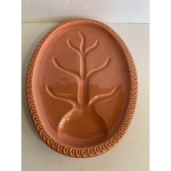 California Pottery Doranne Serving Platter Big Vintage - Picture 1 of 8